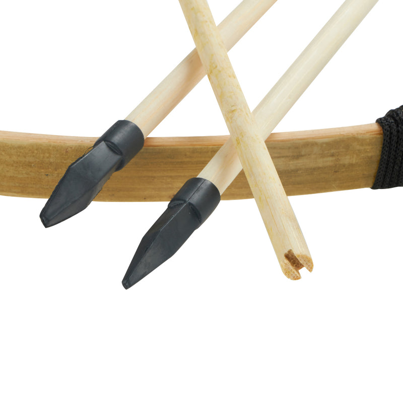 Kinder Bambusschleife mit Pfeilen, Köcher Bogenschießen Set Outdoor Garten Spielzeug Zielspiele