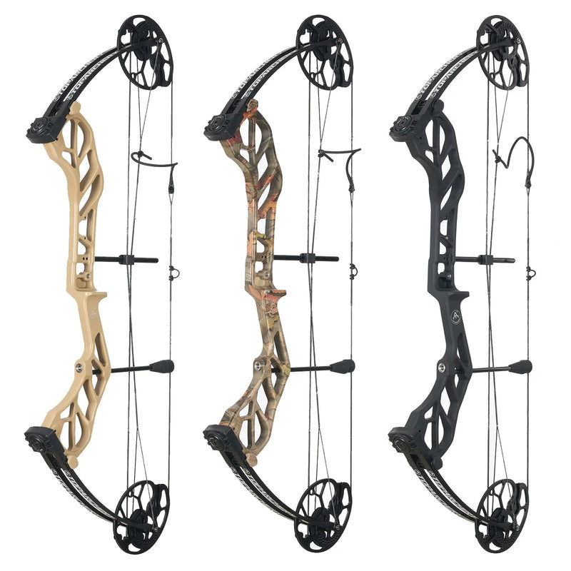 Erwachsene Compoundbogen Set Anfänger Jagdbogen 19-70lbs Rechtshänder