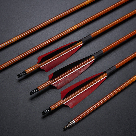 30" Carbon Jagdpfeile Türkiye Feathers SP500 für Bogenschießen