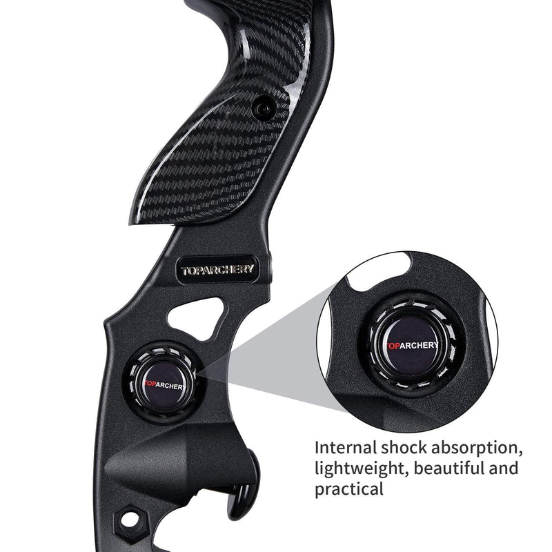 62" Bogenschießen ILF Recurve Bogen Takedown Jagdbogen 25-60 lbs