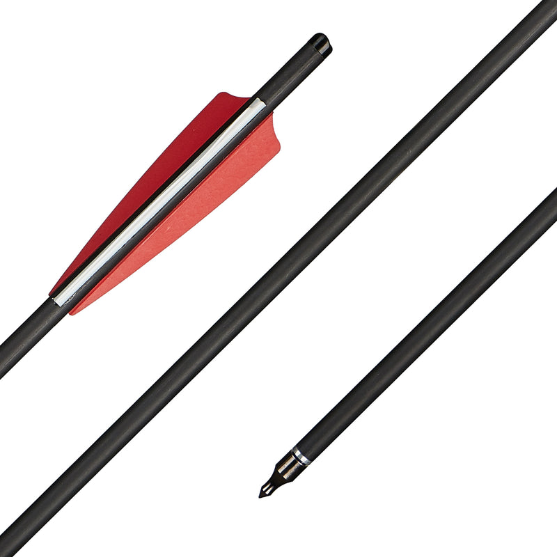 12 Stück 20 Zoll Carbon Armbrustpfeile Äußere Spitzen Armbrustbolzen für die Armbrustjagd