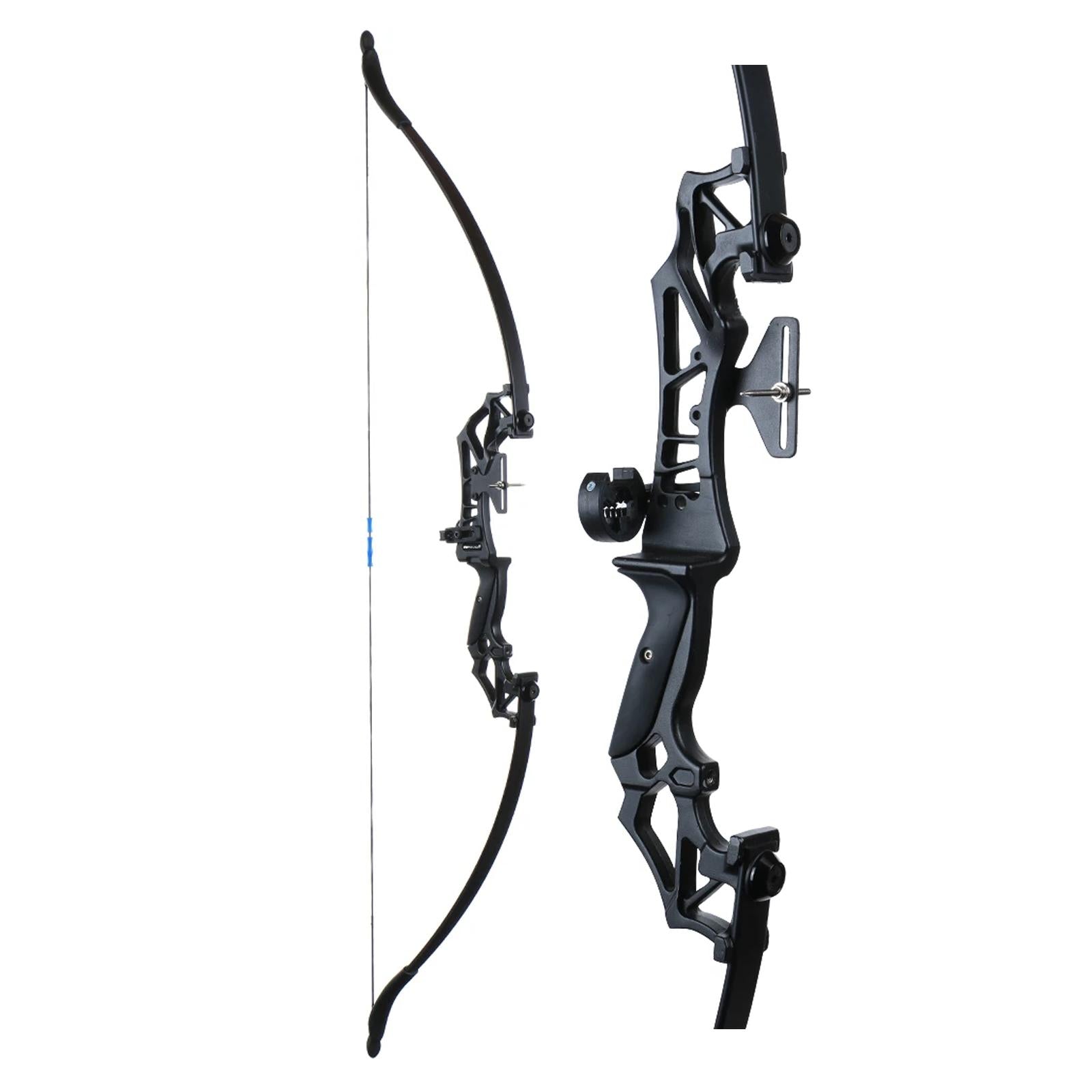 20-55lbs Bogenschießen 53" Takedown Recurvebogen Set Bogenvisier 326704751746