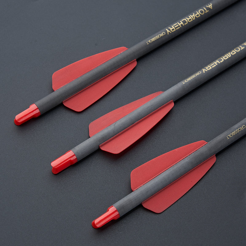 12 Stück 7,5 Zoll Armbrust Pfelie aus reinem Karbon Spine 350