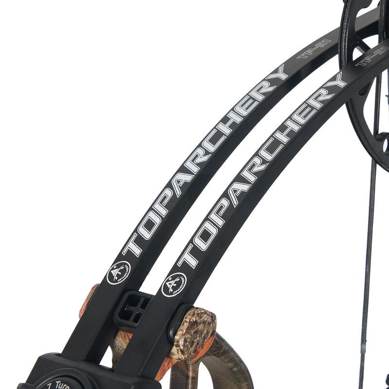 Erwachsene Compoundbogen Set Anfänger Jagdbogen 19-70lbs Rechtshänder