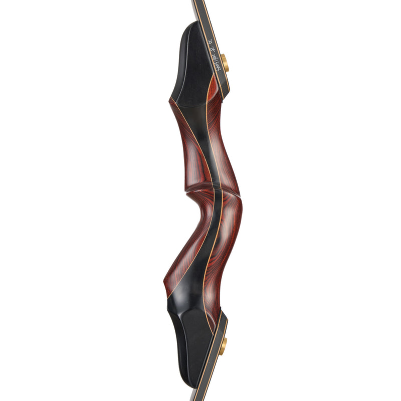60" Jagd-Recurvebogen Zerlegbar Holz-Laminat Links-Hand 25-50 lbs