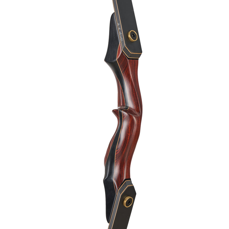 60" Jagd-Recurvebogen Zerlegbar Holz-Laminat Links-Hand 25-50 lbs