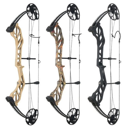 Erwachsene Compoundbogen Set Anfänger Jagdbogen 19-70lbs Rechtshänder