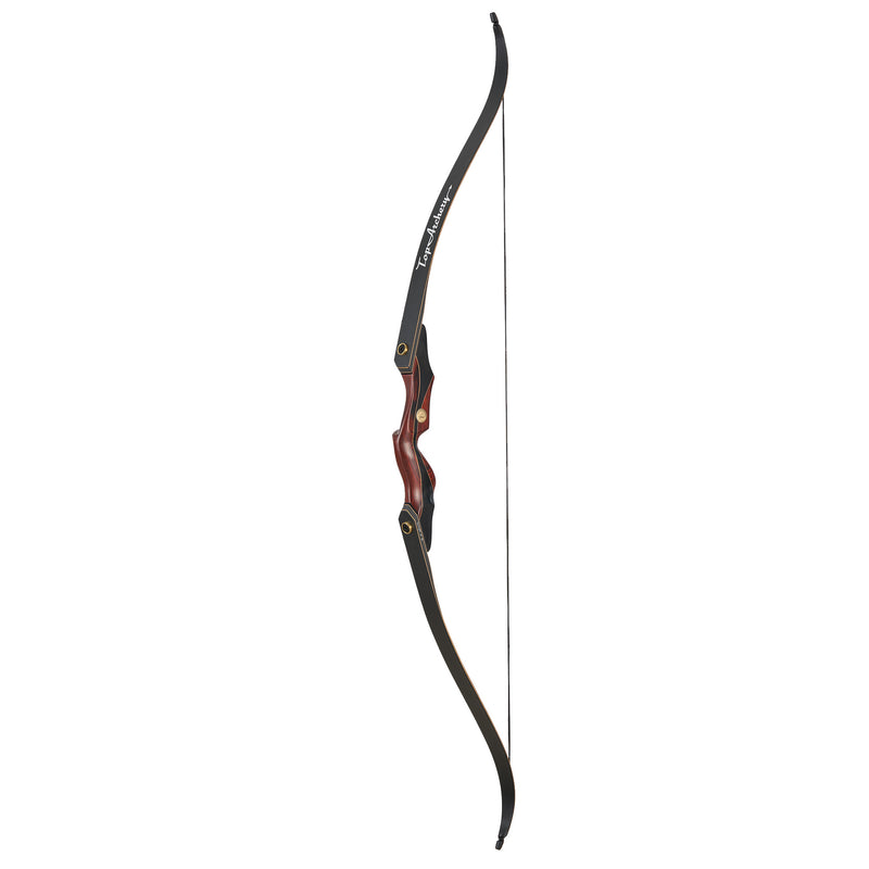60" Jagd-Recurvebogen Zerlegbar Holz-Laminat Links-Hand 25-50 lbs