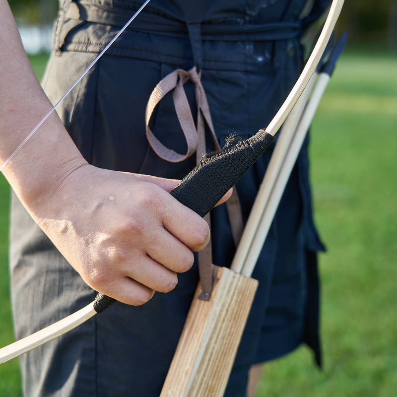 Kinder Bambusschleife mit Pfeilen, Köcher Bogenschießen Set Outdoor Garten Spielzeug Zielspiele