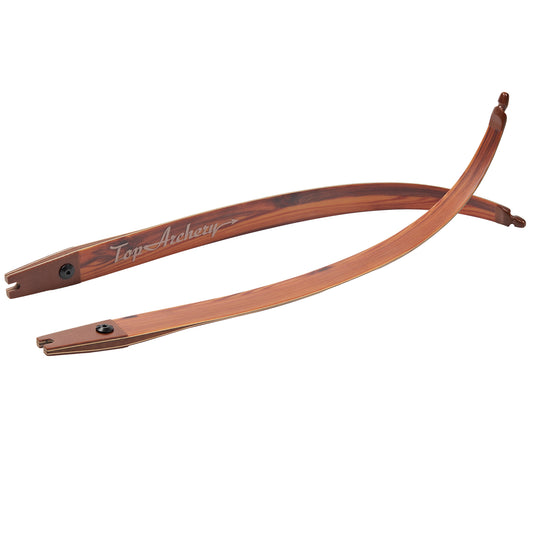 Bogenschießen ILF Recurve Bogenwurfarme 25-60lbs Kohlefaser-Holz-Bambus-Laminatwurfarme mit Taschen