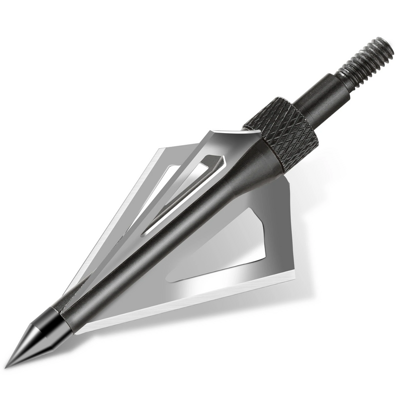 12pcs Bogenschießen Carbon Pfeile und Jagd Broadheads Set