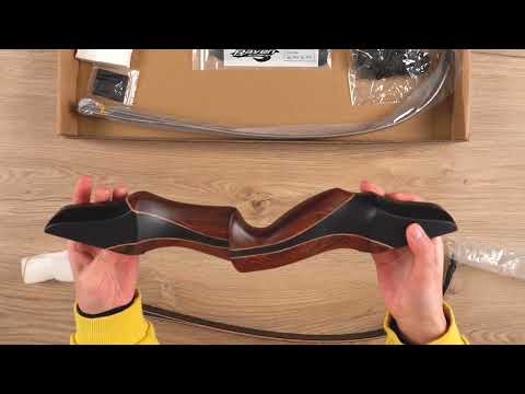 60" Bogenschießen Recurve Jagdbogenset 25-50 Pfund