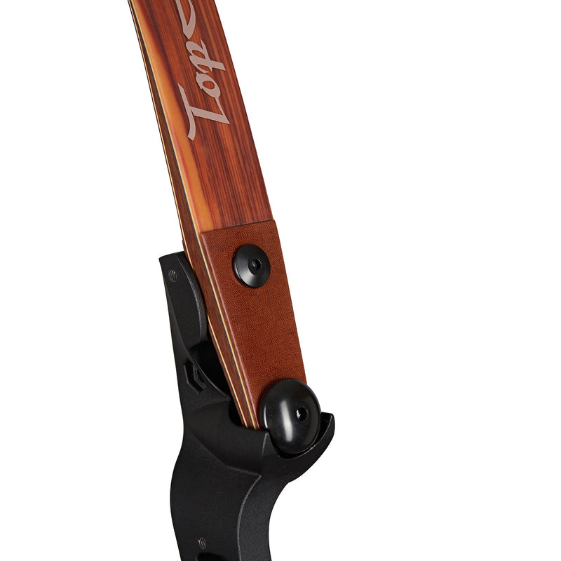 62“ Archery ILF Recurve Jagdbogen Bogen RH mit Carbon Bambus Gliedmaßen 30-60lbs