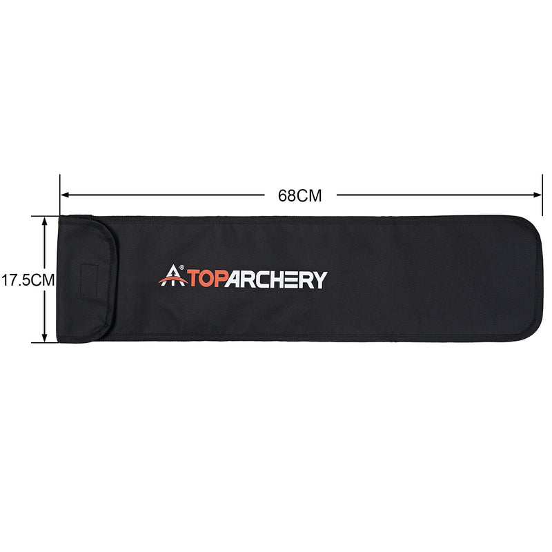 2pcs Bogenschießen Portable Bogen Gliedmaßen Tasche Fall