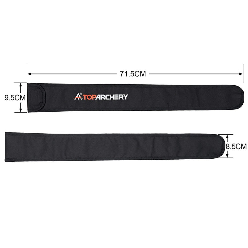 2pcs Bogenschießen Portable Bogen Gliedmaßen Tasche Fall