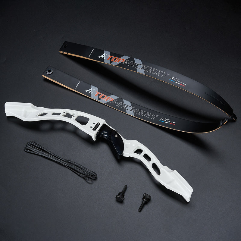 66 Zoll Wettkampf-Recurvebogen RH für Bogenschieß-Training in der Halle und Zielschießen 20-40 lbs