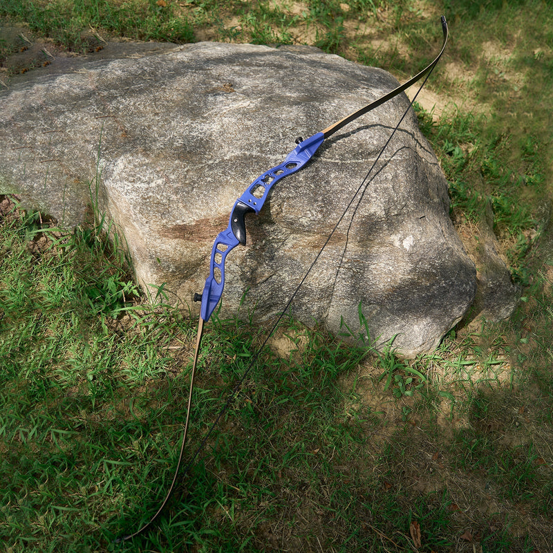 66 Zoll Wettkampf-Recurvebogen RH für Bogenschieß-Training in der Halle und Zielschießen 20-40 lbs