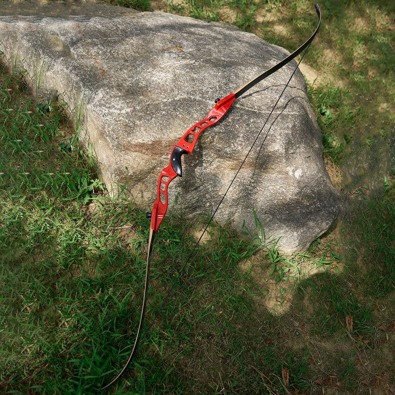 66 Zoll Wettkampf-Recurvebogen RH für Bogenschieß-Training in der Halle und Zielschießen 20-40 lbs