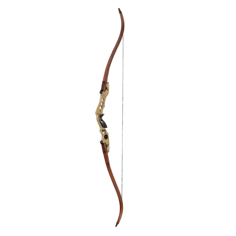 62“ Archery ILF Recurve Jagdbogen Bogen RH mit Carbon Bambus Gliedmaßen 30-60lbs