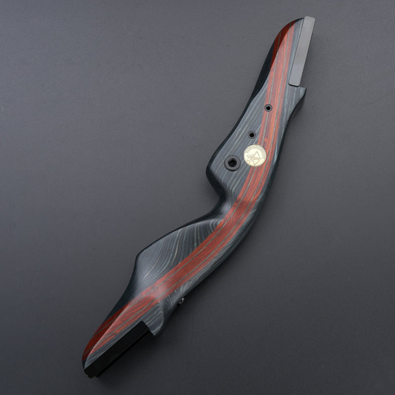 Bogenschießen 62" Recurve-Bogen aus laminiertem Holz Rechtshänder 20-50 LBS