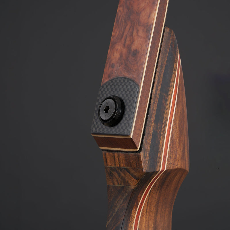 Bogenschießen 60" Jagdbogen RH Zerlegbarer Recurve-Bogen 20-60 lbs