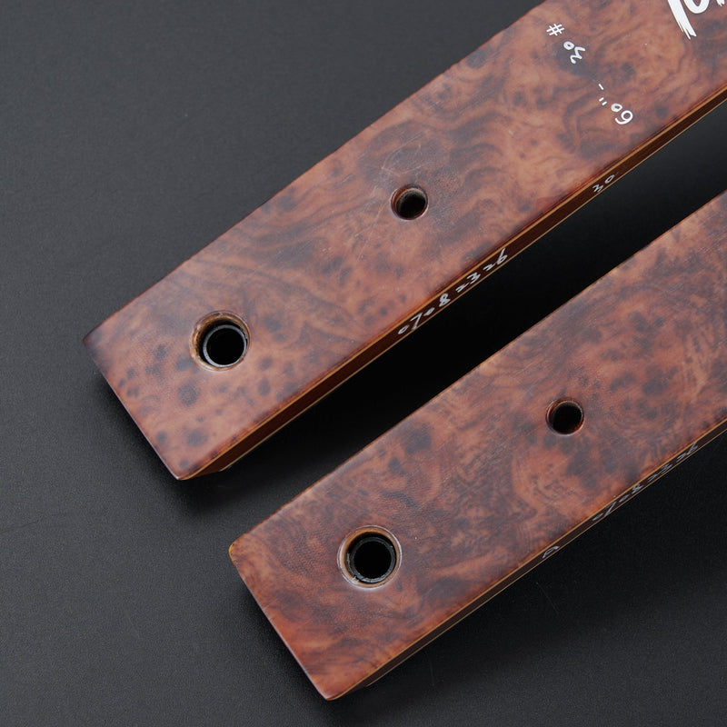 60" Bogenschieß-Jagdbogen RH Holz-Laminierter Recurve-Bogen mit Pfeil-Set 20-60 lbs