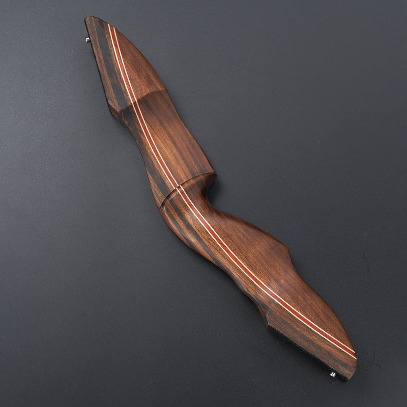 Bogenschießen 60" Jagdbogen Zerlegbarer Recurve-Bogen, Holzlaminiert RH 20-60 lbs