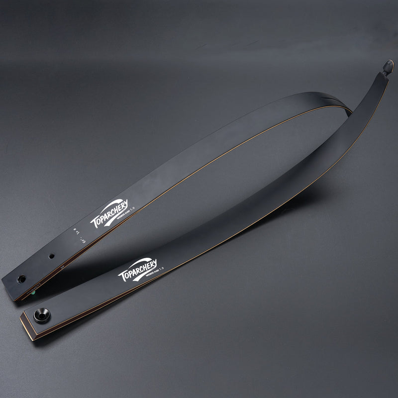 Bogenschießen 60" Jagdbogen Zerlegbarer Recurve-Bogen, Holzlaminiert RH 20-60 lbs