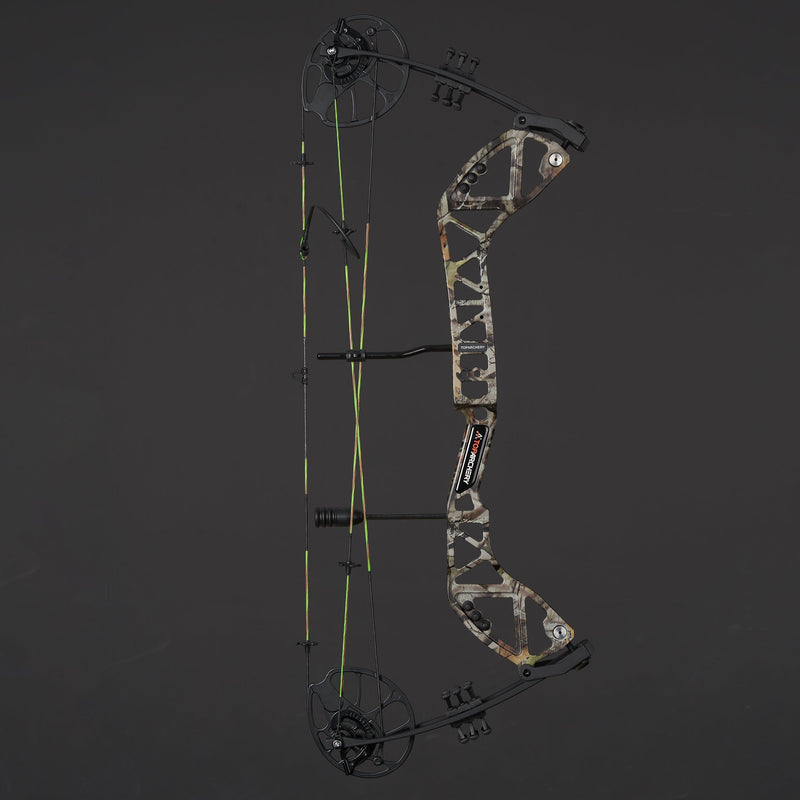 Compoundbogen-Set für Erwachsene Anfänger RH Bogenschieß-Jagdbogen 30-70 lbs