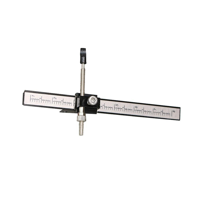 Bogenschießen Recurve Metallbogenvisiere Micro Adjust Optical Fiber Micro Optic Sight 1 Pins