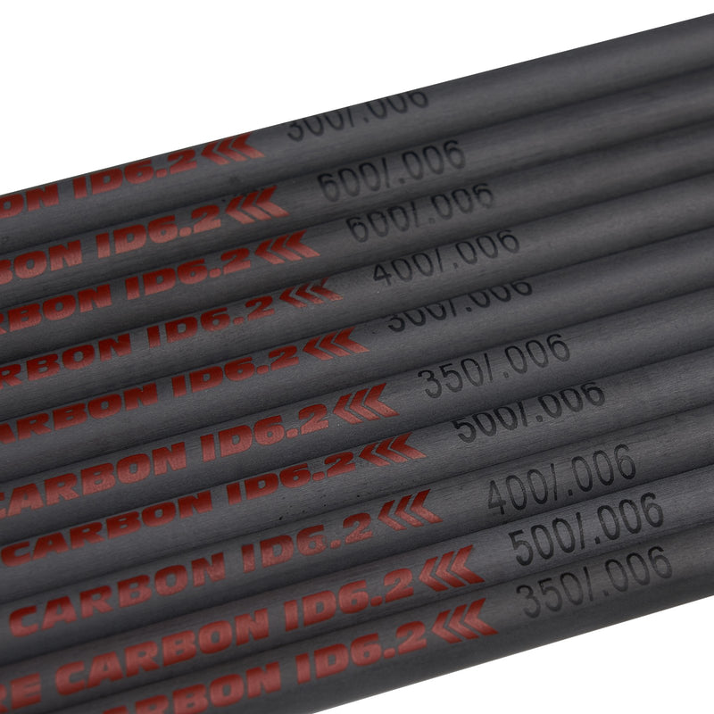 12 Stück Bogenschießen 31" Pure Carbon Pfeilschäfte Geradheit 0,006