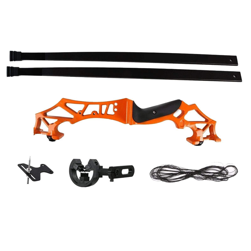 53" Gerader Bogen Rechtsbogen Bogen mit Pfeilvisier Pfeilbürste 20/30/40/55lbs