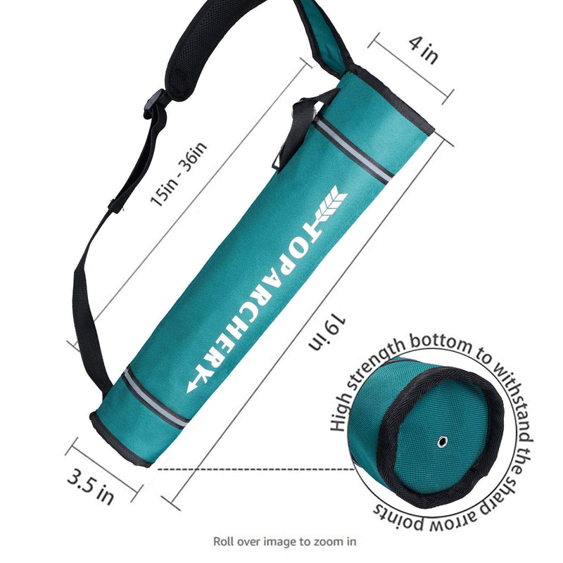19" Bogenschießen Rücken-Pfeilköcher Halter Verstellbare Pfeiltasche
