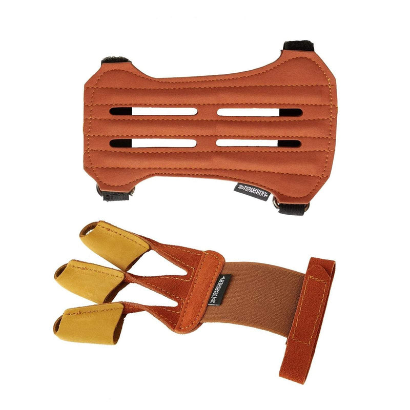 60" Laminierter Takedown Recurvebogen 25-50lbs Mixed Carbonpfeile mit Fingerschutz Armguard Kit